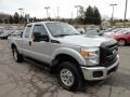 2011 Ingot Silver Metallic Ford F250 Super Duty XLT SuperCab 4x4  photo #7