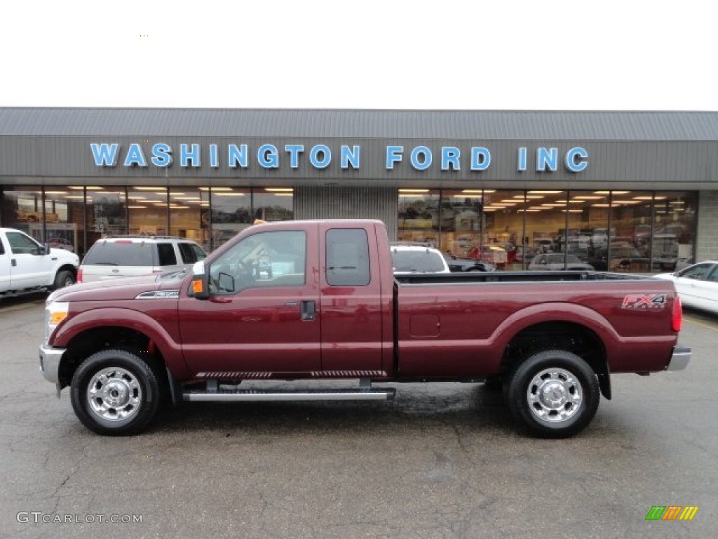 Autumn Red Ford F350 Super Duty