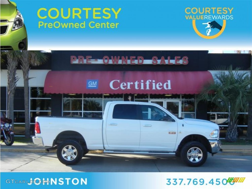 2012 Ram 2500 HD Big Horn Crew Cab 4x4 - Bright White / Dark Slate/Medium Graystone photo #1