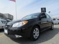 2010 Black Noir Pearl Hyundai Elantra GLS  photo #1