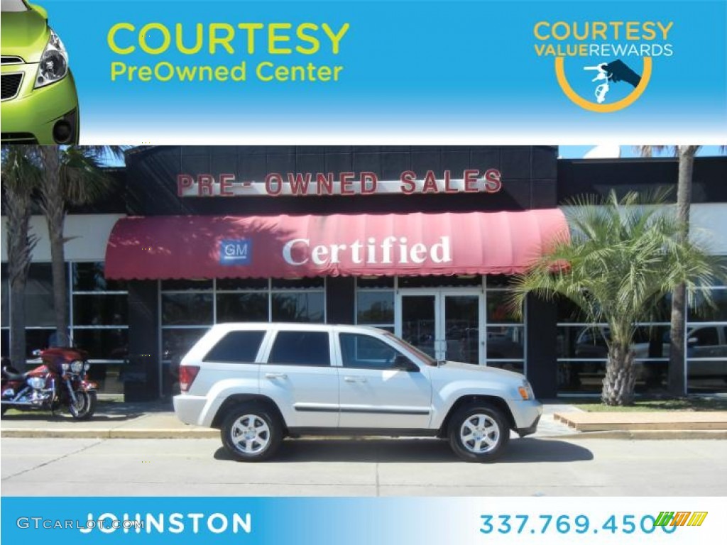2008 Grand Cherokee Laredo - Bright Silver Metallic / Dark Slate Gray photo #1