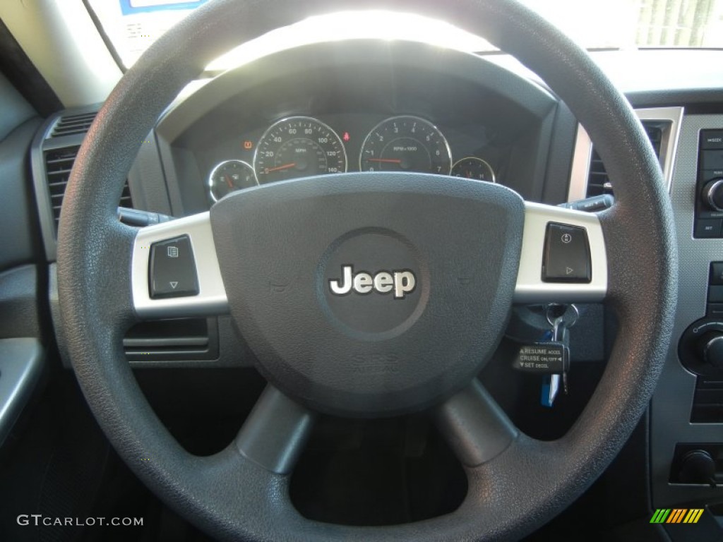 2008 Grand Cherokee Laredo - Bright Silver Metallic / Dark Slate Gray photo #14