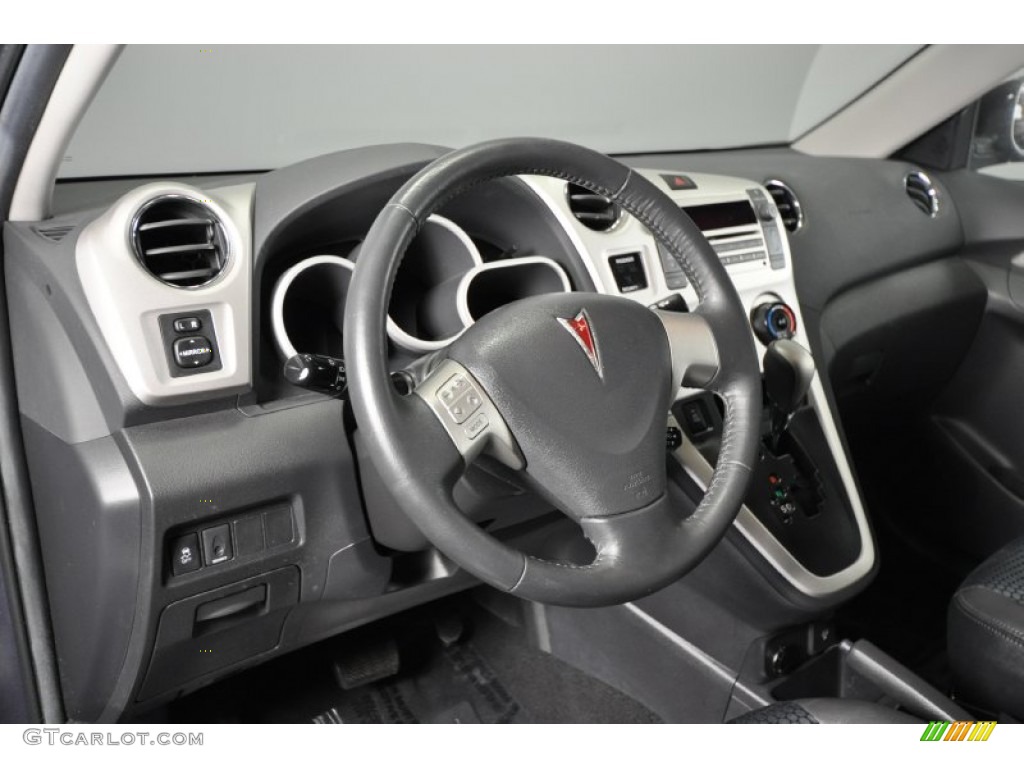 2009 Pontiac Vibe GT Ebony Dashboard Photo #61889517