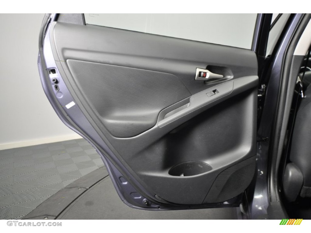 2009 Pontiac Vibe GT Ebony Door Panel Photo #61889565