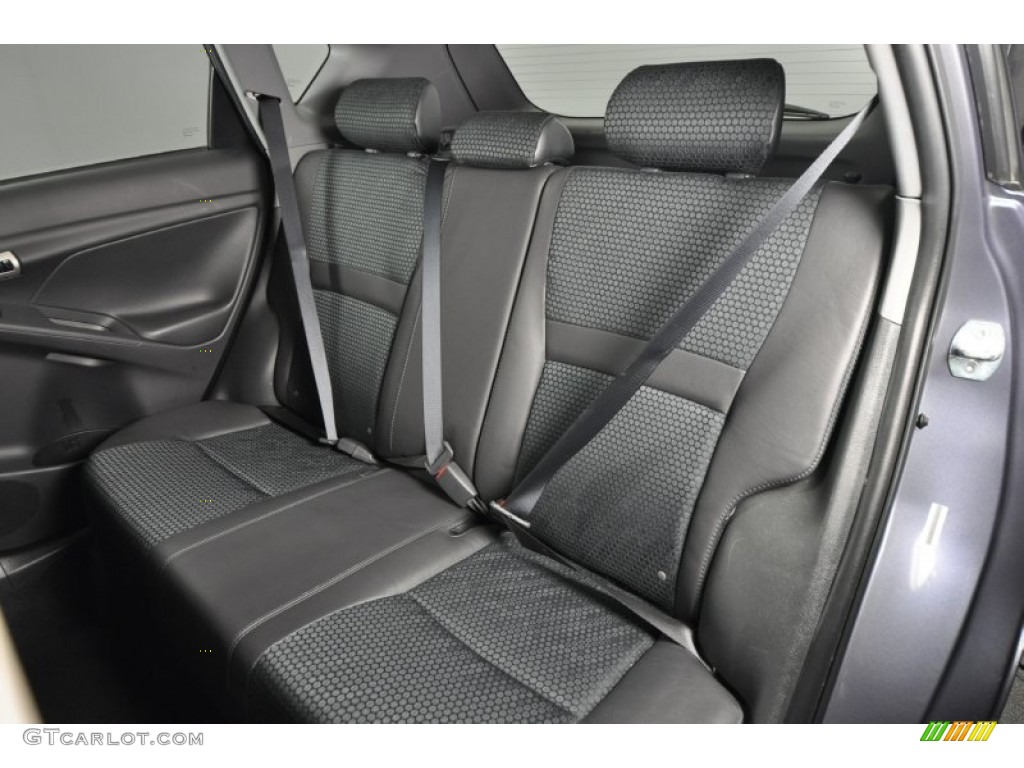 Ebony Interior 2009 Pontiac Vibe GT Photo #61889583