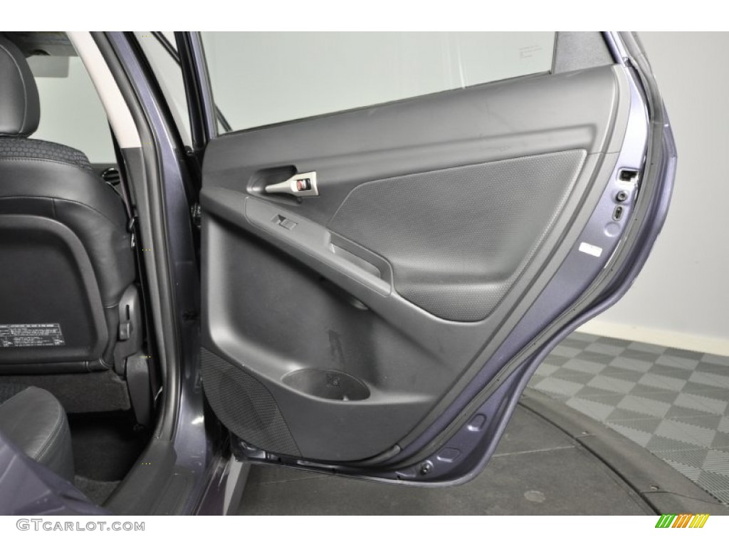 2009 Pontiac Vibe GT Ebony Door Panel Photo #61889604