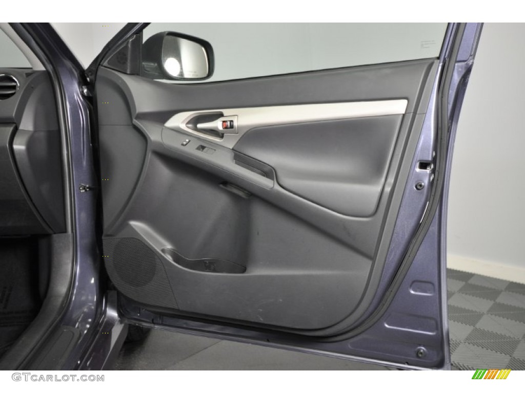2009 Pontiac Vibe GT Ebony Door Panel Photo #61889628