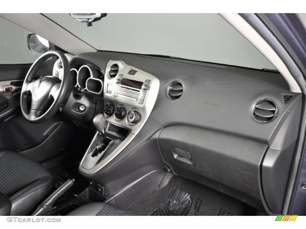 2009 Pontiac Vibe GT Ebony Dashboard Photo #61889634