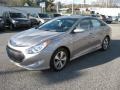 2011 Hyper Silver Metallic Hyundai Sonata Hybrid  photo #2