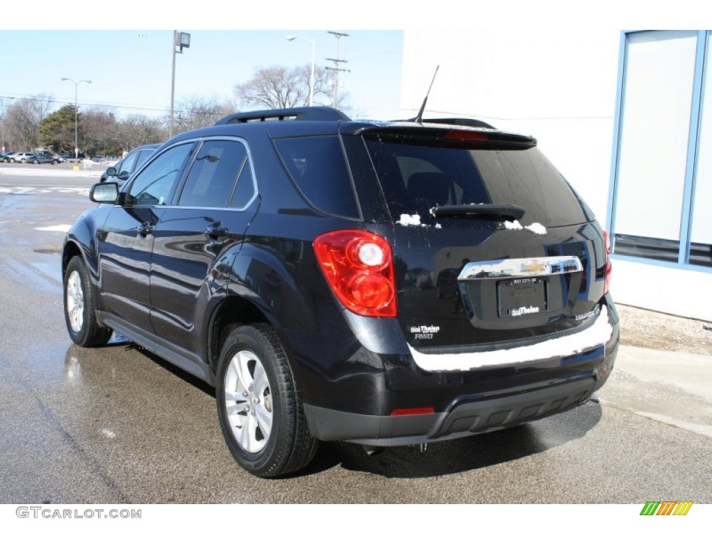 2010 Equinox LT AWD - Black / Jet Black photo #6