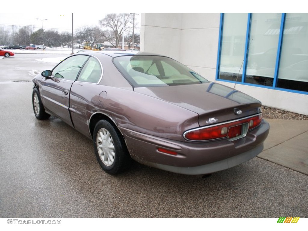 1995 Riviera Coupe - Smokey Amethyst Metallic / Beige photo #6