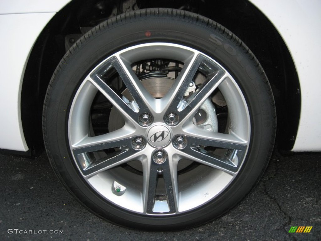 2012 Elantra SE Touring - Polar White / Beige photo #10