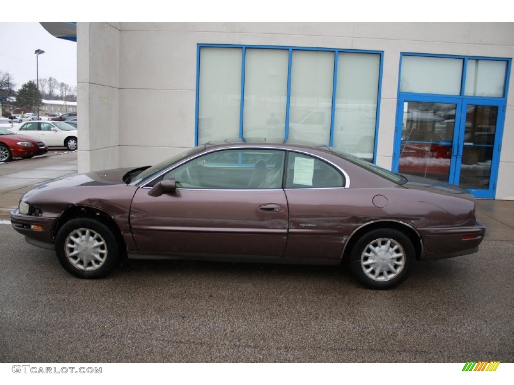 1995 Riviera Coupe - Smokey Amethyst Metallic / Beige photo #13