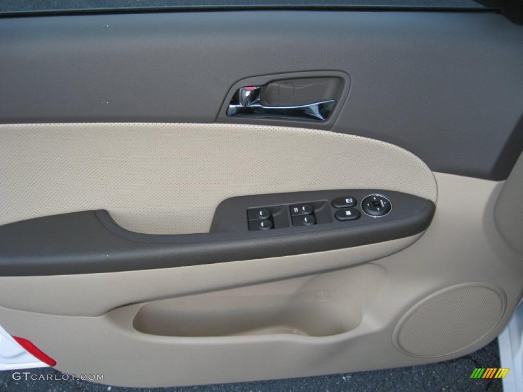 2012 Elantra SE Touring - Polar White / Beige photo #15