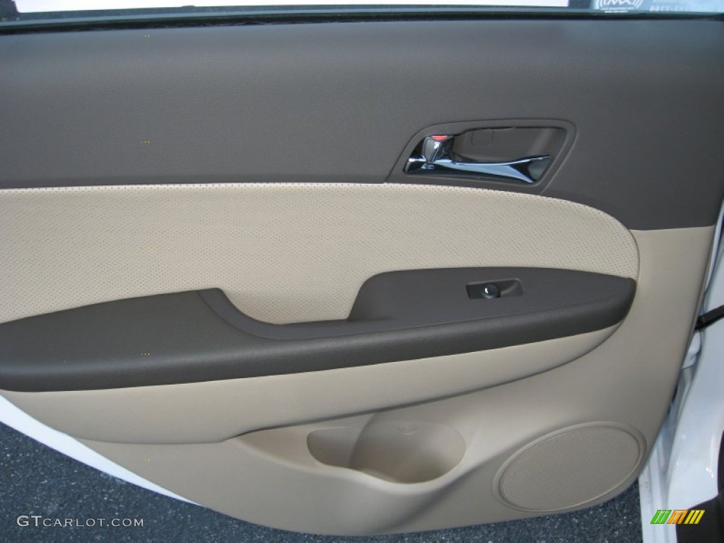 2012 Elantra SE Touring - Polar White / Beige photo #18