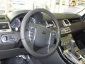2012 Land Rover Range Rover Sport Ebony Interior Steering Wheel Photo