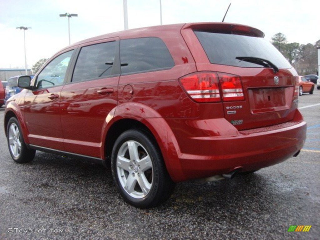 Inferno Red Crystal Pearl 2009 Dodge Journey SXT AWD Exterior Photo #61891962