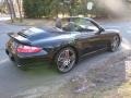 Black 2008 Porsche 911 Turbo Cabriolet Exterior