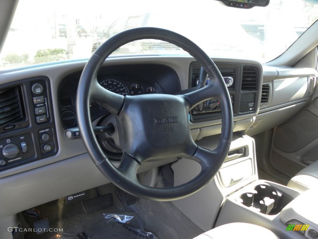 2001 Sierra 1500 SLT Extended Cab 4x4 - Topaz Gold Metallic / Neutral photo #3