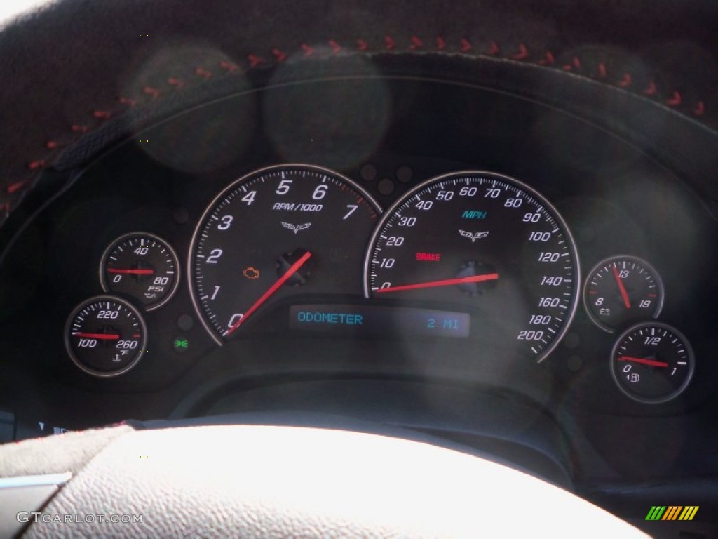 2012 Chevrolet Corvette Centennial Edition Grand Sport Coupe Gauges Photo #61894398