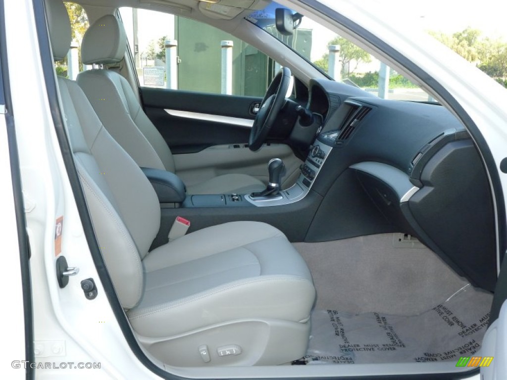 Stone Interior 2009 Infiniti G 37 Journey Sedan Photo #61895122