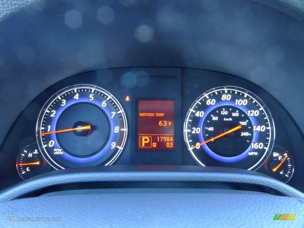 2009 Infiniti G 37 Journey Sedan Gauges Photo #61895181