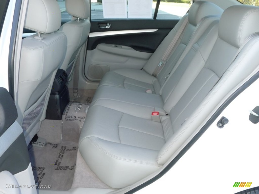 Stone Interior 2009 Infiniti G 37 Journey Sedan Photo #61895275