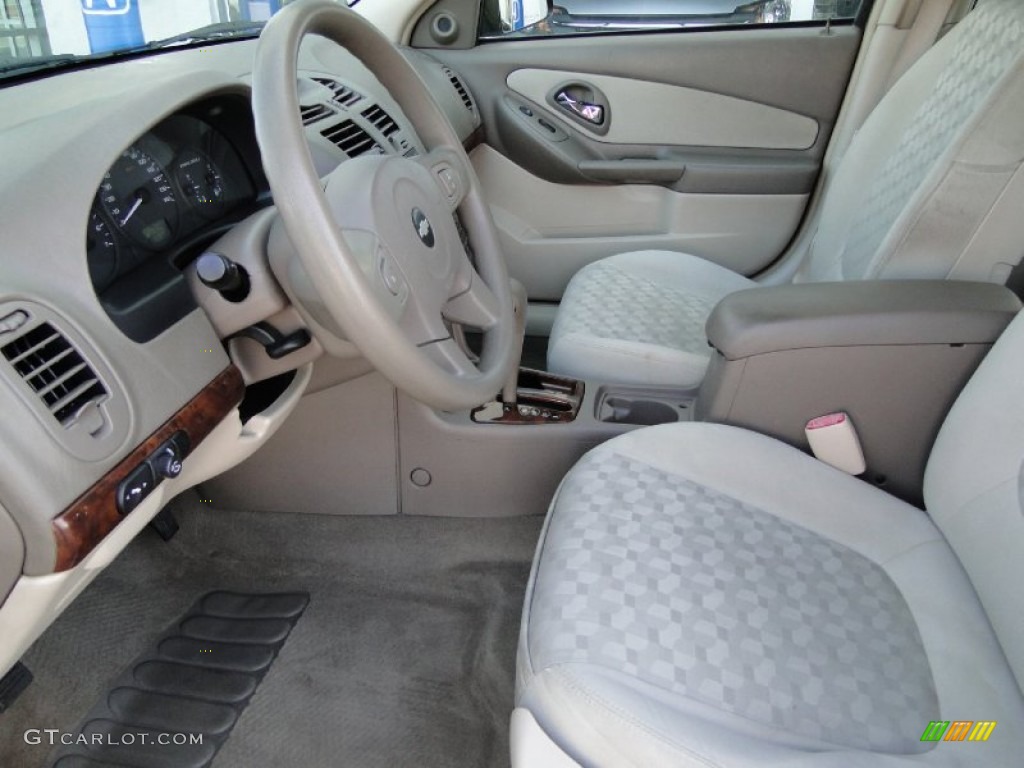 2005 Malibu Maxx LS Wagon - Silver Green Metallic / Neutral Beige photo #12