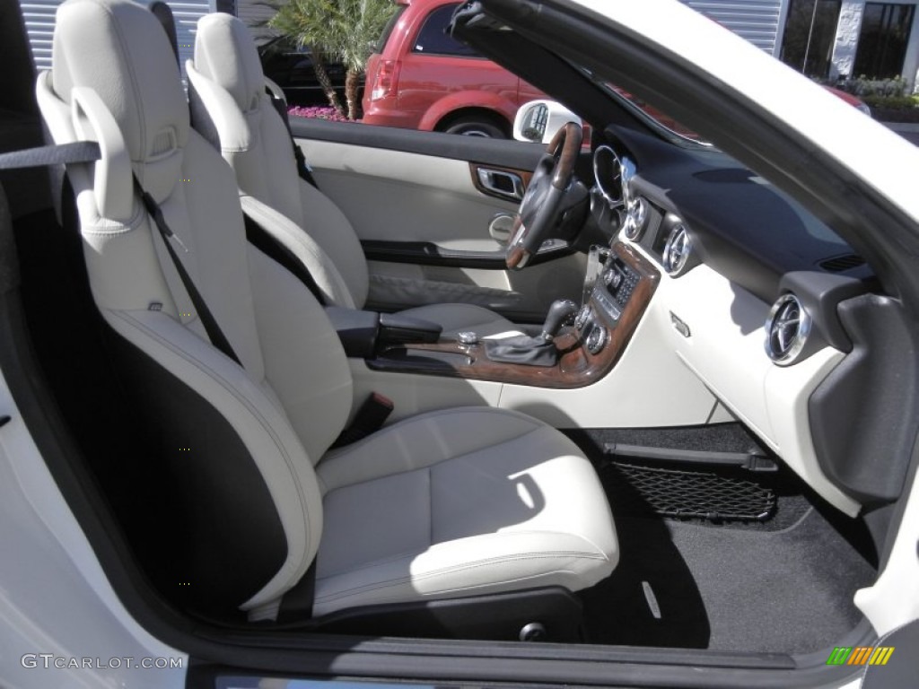 2012 SLK 350 Roadster - Diamond White Metallic / Sahara Beige photo #18