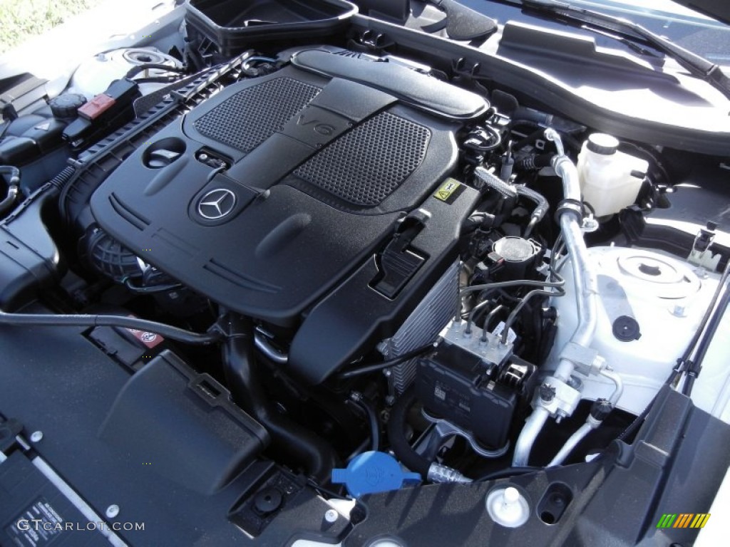 2012 Mercedes-Benz SLK 350 Roadster 3.5 Liter GDI DOHC 24-Vlave VVT V6 Engine Photo #61895638