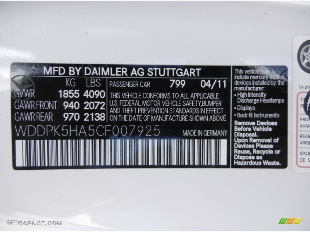 2012 SLK 350 Roadster - Diamond White Metallic / Sahara Beige photo #37