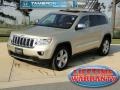 White Gold Metallic 2011 Jeep Grand Cherokee Overland