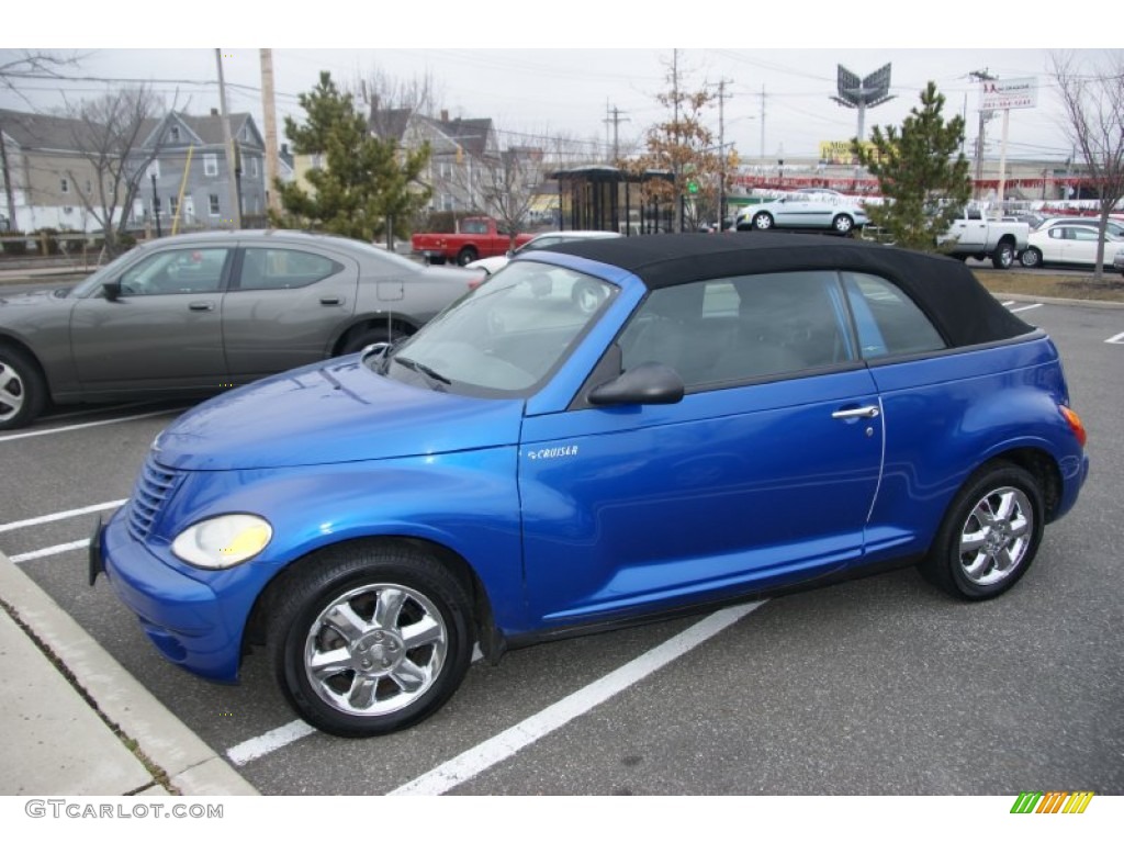 2005 Electric Blue Pearl Chrysler Pt Cruiser Touring Turbo