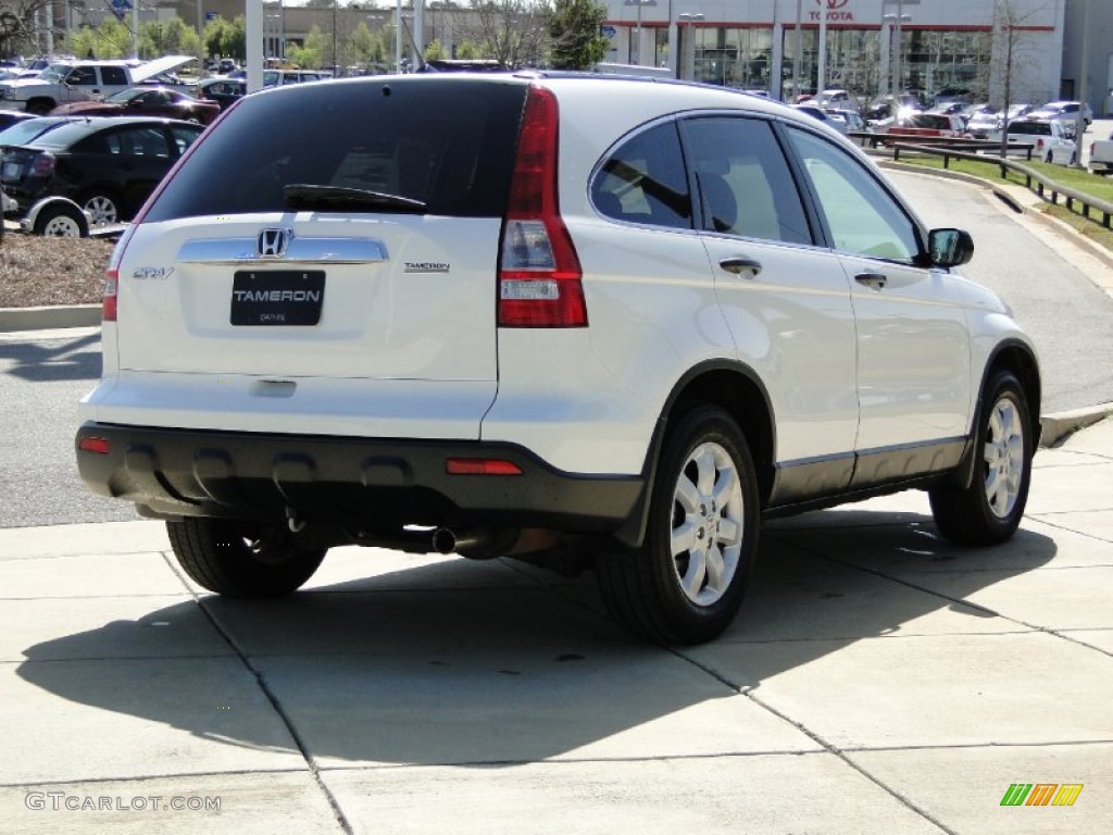 2009 CR-V EX - Taffeta White / Gray photo #5