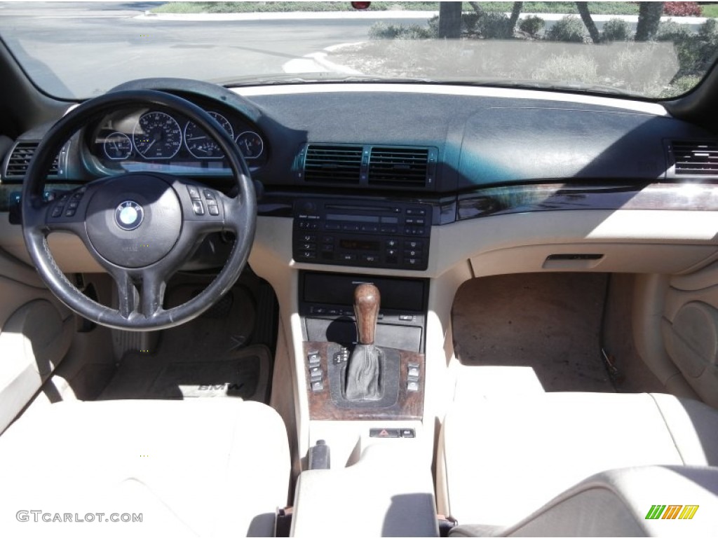 2004 3 Series 330i Convertible - Alpine White / Sand photo #14