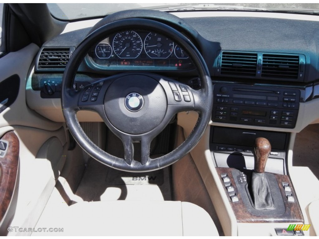 2004 3 Series 330i Convertible - Alpine White / Sand photo #15