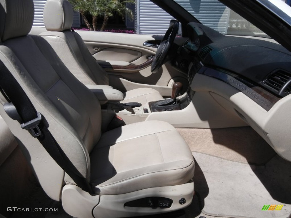 2004 3 Series 330i Convertible - Alpine White / Sand photo #20