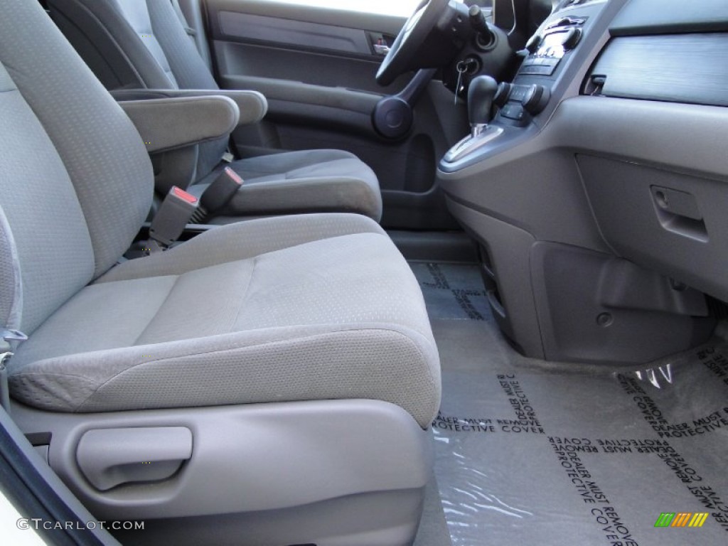 2009 CR-V EX - Taffeta White / Gray photo #24