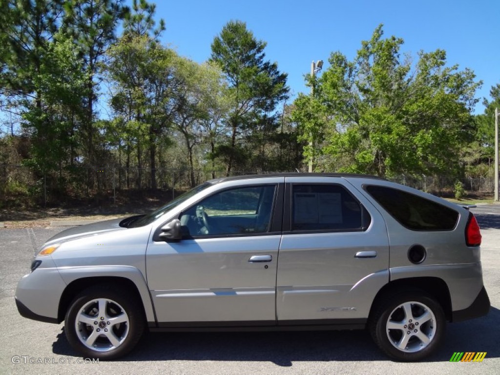 Liquid Gray Metallic 2003 Pontiac Aztek Standard Aztek Model Exterior Photo #61897596