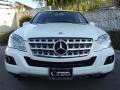 2009 Arctic White Mercedes-Benz ML 350  photo #2