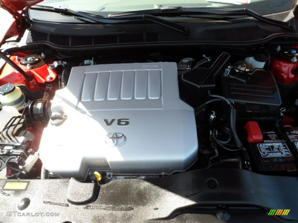 2011 Camry XLE V6 - Barcelona Red Metallic / Bisque photo #20