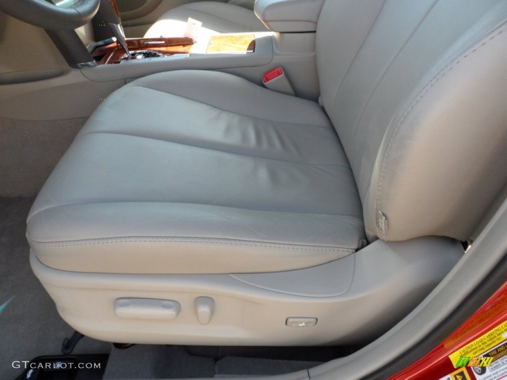 2011 Camry XLE V6 - Barcelona Red Metallic / Bisque photo #32