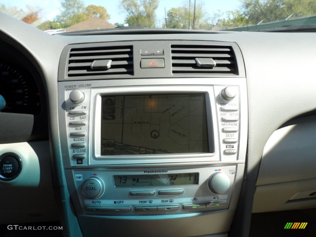 2011 Camry XLE V6 - Barcelona Red Metallic / Bisque photo #35