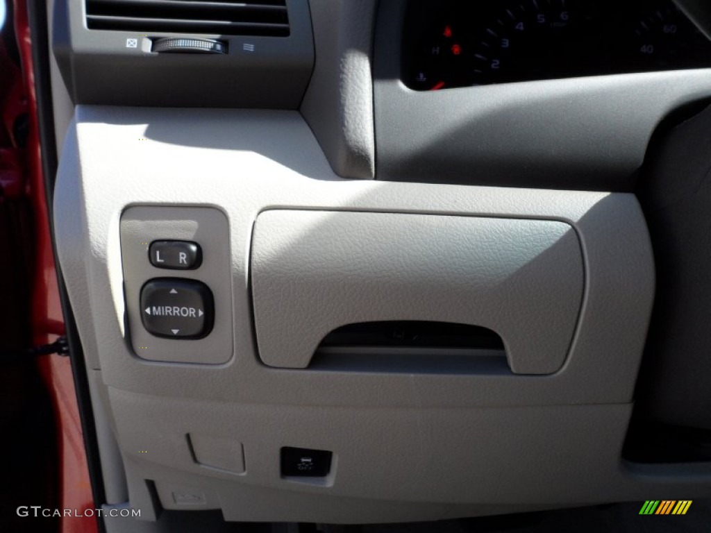 2011 Camry XLE V6 - Barcelona Red Metallic / Bisque photo #41