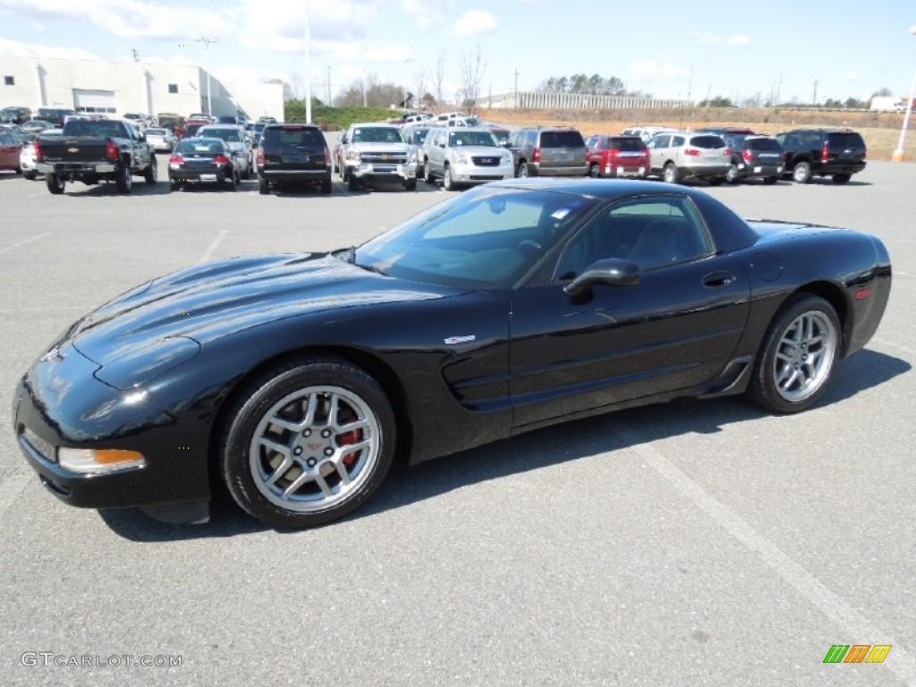 Black 2003 Chevrolet Corvette Z06 Exterior Photo #61899597