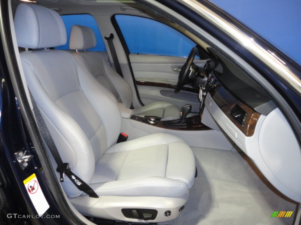 2008 3 Series 335xi Sedan - Monaco Blue Metallic / Gray photo #27