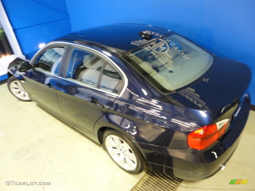 2008 3 Series 335xi Sedan - Monaco Blue Metallic / Gray photo #35