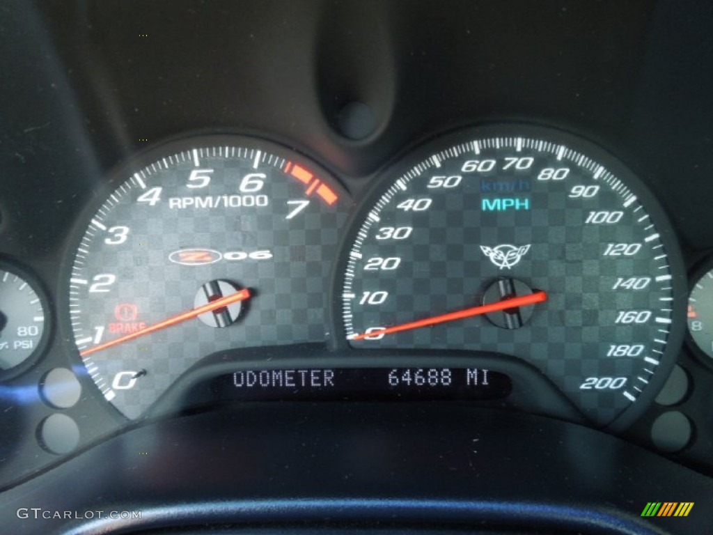 2003 Chevrolet Corvette Z06 Gauges Photo #61899753