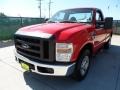 Red - F250 Super Duty XL Regular Cab Photo No. 7