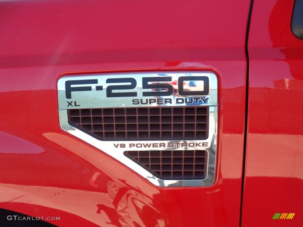 2008 Ford F250 Super Duty XL Regular Cab Marks and Logos Photo #61900218